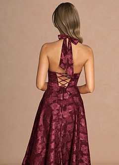 Isabeau Wine Maxi Dress image6