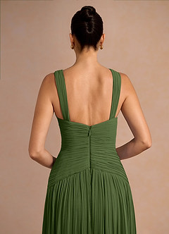Maxi jurk Lupita Olijf image6