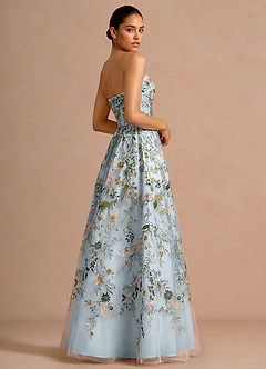 Abito Lungo Cielo Blu Evangeline image2