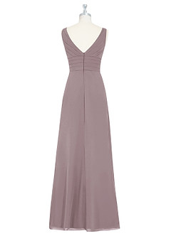 Azazie Julianna Bridesmaid Dresses Dusk A-Line Chiffon Dress image7