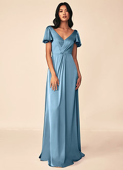 front Azazie Stretch Satin Swatch