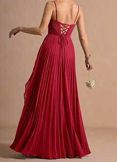 Bashira Cherry Red Maxi Dress image2