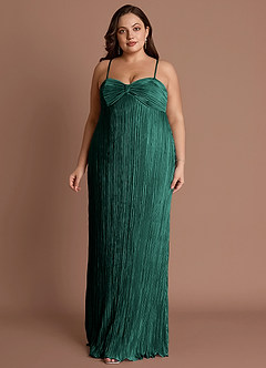 Vestido Verde Esmeralda Largo Nephele image7