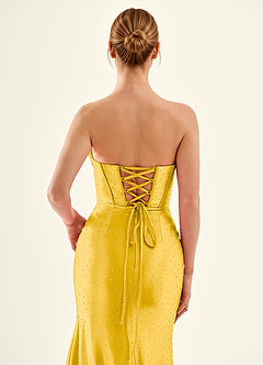 Cerys Amarillo Vestido de fiesta Corsat image5