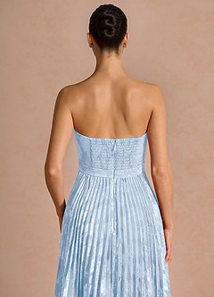Vestido Azul Pálido Midi Coral image7