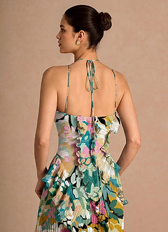 Hatsu Green Floral Maxi Dress image6