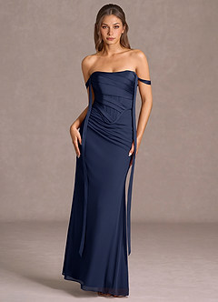 Robe Longue Marine Margaret image3