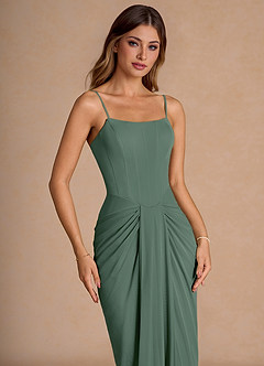 Vestido Eucalipto Largo Anais image6