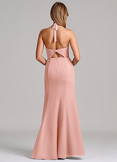 Azazie Emeria Suknie dla druhen Syrena Dekolt w kształcie serca Szyfon Do ziemi Sukienka image2