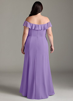Azazie Sophie Brautjungfernkleider Wandelbar A-Linie Schulterfrei Chiffon Kleid Tahiti image7
