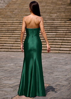 Prism Green Corset Prom Dress image2