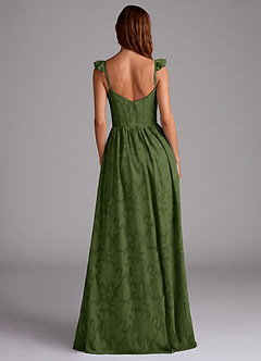 Denisse Olive Corset Maxi Dress image2