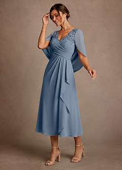 Azazie Forums Vestidos para mãe da noiva Vestido Crepúsculo de Renda de Linha A image3