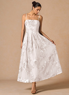 Evangeline Cloud White Maxi Dress image3