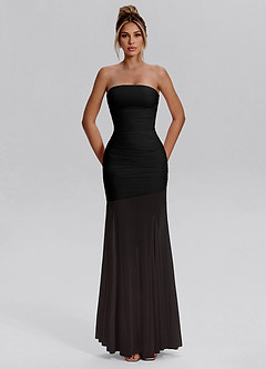 Robe Maxi Noir Hildegard image5