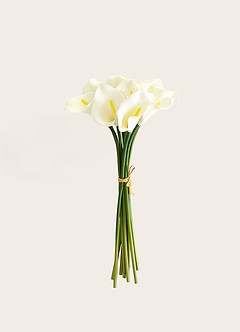 front Artificial Calla Lily Bouquet