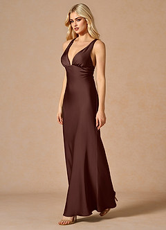 Lily 모카 코코 맥시 드레스 image3