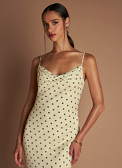 Alanis Cream Black Maxi Dress image5
