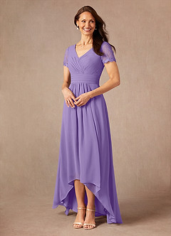 Azazie Polly Kleider für die Brautmutter A-Linie Spitze Chiffon Kleid Tahiti image3