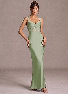 Maxi jurk Ava Licht Groen image3