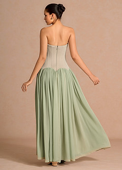 Eirisse Light Green Maxi Dress image2