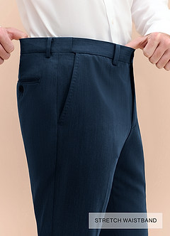 front William Dark Navy Comfort Blend Suit