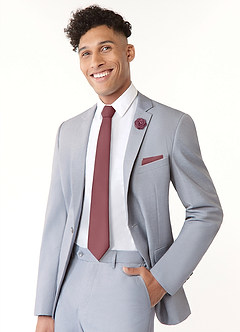 front Matte Satin Wide Tie