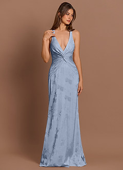 Ilaria Powder Blue Maxi Dress image2