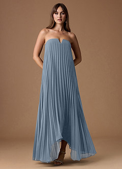 Maxi jurk Nahla Poederblauw image6