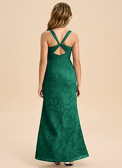 Azazie Mero Junior Klä av Tubklänning i Blommig Utbrändhet Plisserad image8