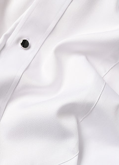 front Samuel White 100% Cotton Marcella Bib Tuxedo Shirt