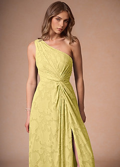 Vestido Amarillo Pastel Largo Hermosa image6