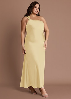 Maxi jurk Monroe Citroensorbet image10