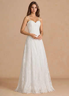 Avelyn White Maxi Dress image1