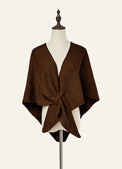 front châle en pashmina