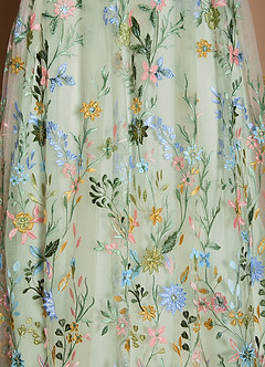 Marisa Light Green Maxi Dress image5