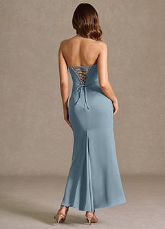 Vestido Azul Pálido Largo Katelyn image2