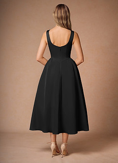 Casey Black Midi Dress image2