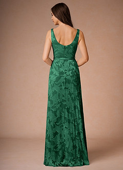 Yoris Dark Green Maxi Dress image8
