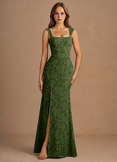 Eliana Olive Maxi Dress image4
