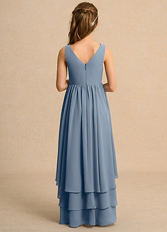 Azazie Kitten Junior Formal Flower Girl Dresses Twilight A-Line Chiffon Dress image2