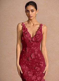 Abito Maxi Merlot Cireth image5