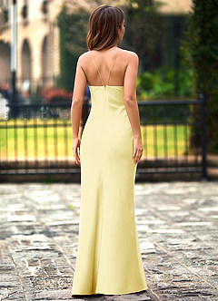 Seraphina Yellow Mermaid Prom Dress image2
