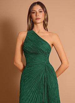 Malani Verde Esmeralda Vestido midi image5