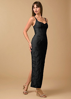 Abito Lungo Nero Odette image3