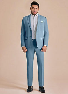 front James Bleu Clair Costume