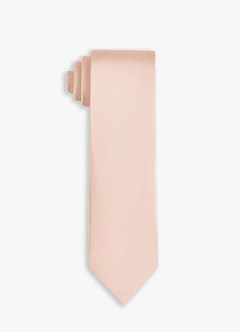 front Stretch Satin Wide Tie