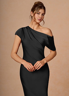 Emersyn Negro Vestido largo image5