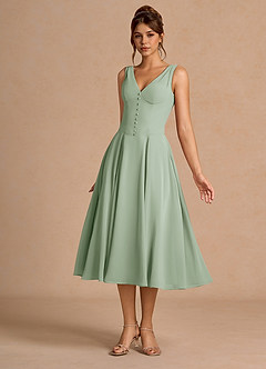 Kleid Delyla Pistazie image3