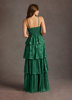 Paloma Dark Green Maxi Dress image5